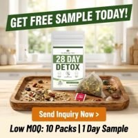 Té Adelgazante Detox de 28 Días de Marca Privada, Té Herbal Natural para un Vientre Plano, Quema Grasa Abdominal, Pérdida de Peso, Limpieza de Colon