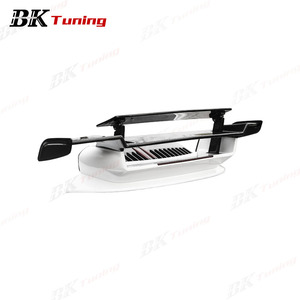 BK Tuning 911 992 <span class=keywords><strong>Carrera</strong></span> Upgrade Tech-Art GT Street R Alerón trasero de fibra de carbono seco para Porsche 911 992 Alerón trasero - Product Image 3