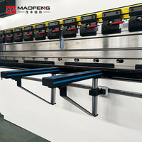 Presse plieuse CNC de 100 tonnes 3200 mm avec système de contrôle CNC Cybtouch8 Ct8 Ct12 pour presse plieuse en fer