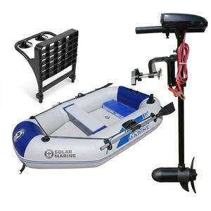 Set Professionale di Kayak Gonfiabile per Pesca, Gommone Resistente da 1,75m con Motore Elettrico da 18LB e Supporto, MOQ 1 Set - Product Image 2