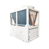 Refroidisseur à spirale refroidi par air, assemblage modulaire, capacité de réfrigération 65KW 100KW 130KW, eau chaude, eau froide
