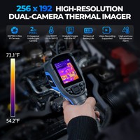 TOPDON TC005 approvisionnement d'usine haute résolution 256*192 Portable Portable android voiture infrarouge Scanner thermique imagerie caméra imageur