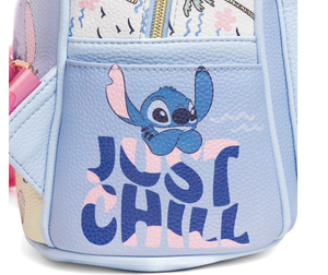 <span class=keywords><strong>Sac</strong></span> <span class=keywords><strong>à</strong></span> <span class=keywords><strong>dos</strong></span> de voyage imperméable en PU pour femme <span class=keywords><strong>Disney</strong></span> FAMA Factory, avec impression de personnage <span class=keywords><strong>Stitch</strong></span>, pour l'école et le rangement - Product Image 2