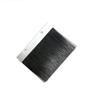 Brosse de filetage d'étanchéité d'armoire de boîte de distribution UL94-V0 la brosse de bande de câble ignifuge avec le support de profil en aluminium
