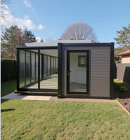 Kit de maison modulaire en structure d'acier préfabriquée, café-bar mobile de 40 pieds, mini-maison, hôtel, cuisine, conteneur, supermarché, école, boutique