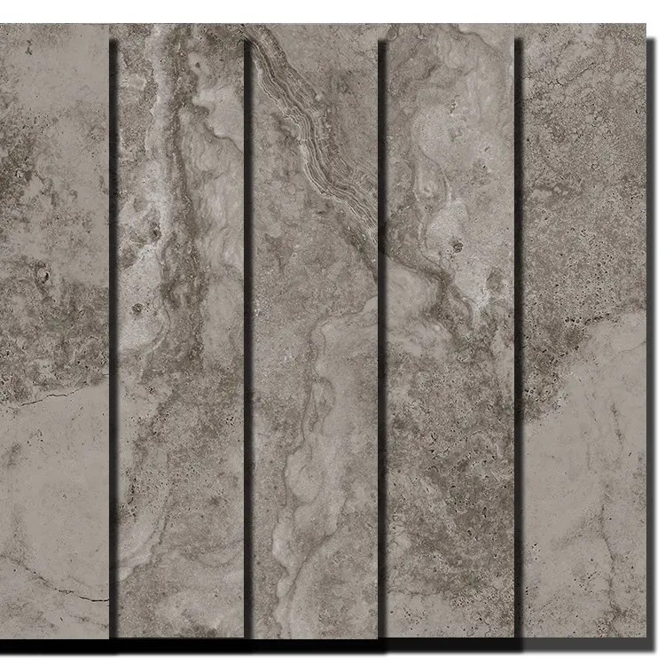 600x1200 Bathroom Tiles Walls And Floors Heat Resistant Grey Brown Slate Stone Anti Slip Porcelain Concrete Floor Tiles