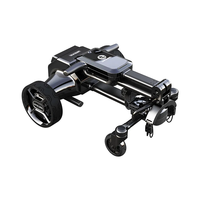 Chariots de golf haut de gamme U.W.B follow tech 18.5 chariot de golf électrique poids net pour terrains de golf