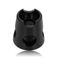 Logo personnalisé Unique Mini Petit Magnétique Cigarette Cône Éteignoir Extincteur de Fumée Porte-Cendrier en Métal Accessoires pour Fumeurs