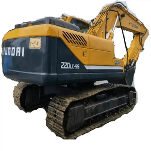 Hyundai 220LC Excavadora sobre orugas usada 20 Ton Cummins Engine Motor y componentes de caja de cambios de segunda mano 220 305LC a la venta - Product Image 1