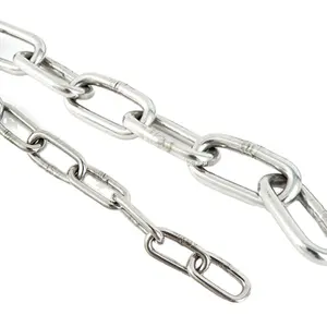 JIS Type 16mm Stainless Steel Welded Link Chain SUS304/316 Link Chain 316 Stainless Steel Link Chain