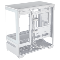 Boîtier PC Gaming Prime AP202 M-ATX, Tour Moyenne avec Vue en Verre Courbé, Compatible Cartes Mères M-ATX ITX