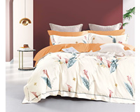Ensembles de couvre-lit imprimés en coton de qualité supérieure pour l'été-Couette et taie d'oreiller personnalisées de 7 pièces