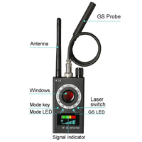 Port USB C K18 GPS Signal Lens RF Tracker Mini Hidden Camera Detector Portable Lens Finder GSM Spy Bug Detector