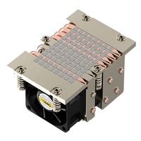 COOLSERVER SP8 2US22 Dissipateur thermique pour processeur, 6 caloducs, base en cuivre, deux roulements à billes, ventilateur PWM 12V DC, TDP 380W pour boîtier d'ordinateur