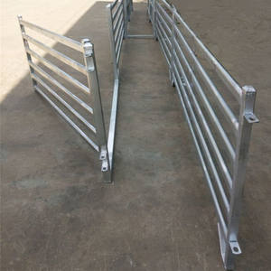 Valla de corral de Metal galvanizado por inmersión en caliente, fácil de montar, 1,5 m/1,8 m, marco de acero redondo, oveja, caballo, valla de alambre agrícola versátil - Product Image 4