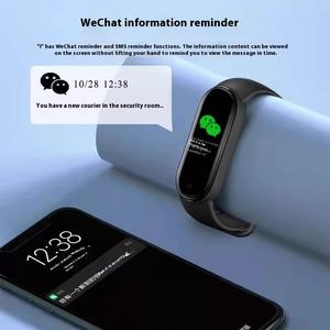 Reloj Despertador con vibración cuadrada inteligente de alto valor, pulsera para mujeres de secundaria, personas mayores, características de GPS, funda de plástico compatible con IOS - Product Image 4