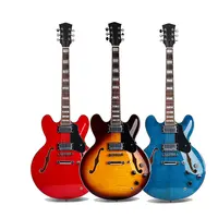 Guitar HUASHENG OEM High Gloss 22 Frets Jazz LP Guitar Custom Logo Electric Guitar For Professional Beginner Kid Adult