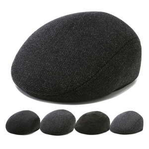 Style britannique mode homme femmes gavroche élégant chapeau personnalisé mode plat noir <span class=keywords><strong>gris</strong></span> chapeaux - Product Image 4