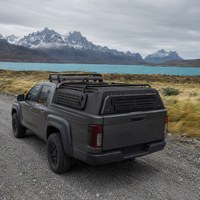Hardtop en aluminium pour Toyota Tacoma Ford F150 4x4, porte-bagages de toit, étanche, verrouillable, OEM ODM