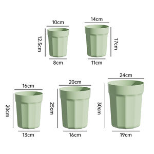 Décoration de pépinière ronde multi-taille niveau d'eau en plastique <span class=keywords><strong>paresseux</strong></span> auto arrosage plante planteur Pot coloré Pot extérieur - Product Image 6