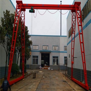 Grue à portique autoportante de 5 tonnes avec palan électrique pour les usines et les baies de chargement certifiées CE - Product Image 4
