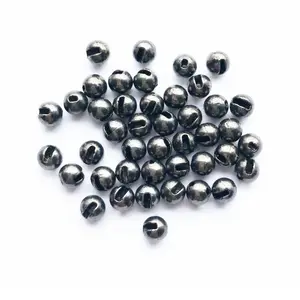 High Density Tungsten Slotted Beads Fly Tying Bead for Fishing