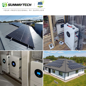 Kit solaire complet résidentiel 5KW 8KW 10KW avec batterie au lithium, système d'énergie solaire domestique SWS10W-SEI-HY, système solaire hybride complet - Product Image 5