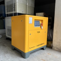 Compresseur d'air à vis à aimant permanent à vitesse variable ZAKF certifié CE ZAY-10 7,5 kW 10 CV, pression 7-10 bars