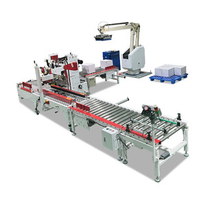 25kg 50kg túi cột cánh tay palletizing máy đầy đủ tự động Robot quay Túi <span class=keywords><strong>palletizer</strong></span> cột duy nhất Túi <span class=keywords><strong>palletizer</strong></span> máy - Product Image 1