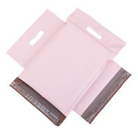 Sacs d'expédition biodégradables imperméables avec logo personnalisé imprimé, pochettes en polyéthylène pour l'emballage de chaussures et de vêtements