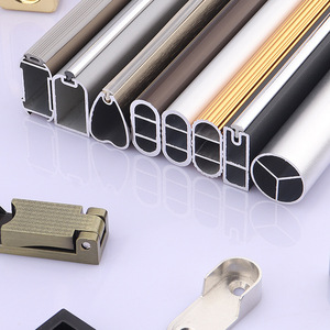 Soporte de pared desmontable de aleación de zinc para armario DCJ, herrajes modernos y sencillos para armario - Product Image 2