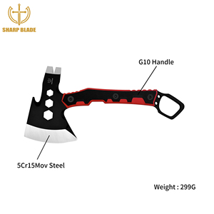 G10 Xử Lý Mini Hatchet Công Nghiệp Thép Không Gỉ Trục Cho Ngoài Trời Đa-Mục Đích Sử Dụng Săn Bắn Nông Nghiệp Cắt Búa Rìu - Product Image 2