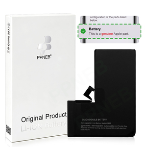 แบตเตอรี่ทดแทนคุณภาพโรงงาน 100% สำหรับทุกรุ่น <span class=keywords><strong>iPhone</strong></span> <span class=keywords><strong>11</strong></span> <span class=keywords><strong>Pro</strong></span> 12 12Pro 14plus 15Pro <span class=keywords><strong>Max</strong></span> <span class=keywords><strong>ไม่มี</strong></span>ข้อแจ้งเตือน 0 รอบการใช้งาน - Product Image 2