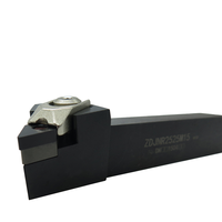 Porte-outil externe pour tour DLT ZDJNL2525M15, ZDJNR ZDJNL compatible avec les plaquettes DNMG, outil de tournage en acier allié pour tour CNC et usinage des métaux