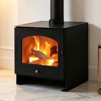 Poêle à bois moderne autoportant pour la maison, idéal pour la chambre et le salon, chauffage intérieur en hiver