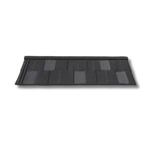 Tuile de <span class=keywords><strong>toiture</strong></span> <span class=keywords><strong>en</strong></span> métal revêtue de pierre, structure robuste haute densité, utilisation toutes saisons VS tuile <span class=keywords><strong>en</strong></span> acier coloré <span class=keywords><strong>en</strong></span> résine PVC Al-Mg-Mn - Product Image 3