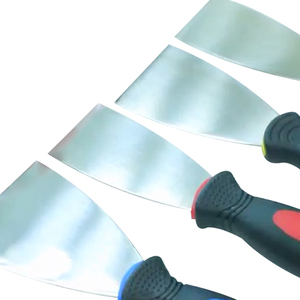 Đen Kim Loại Scrapper Đa Chức Năng PP TPR Xử Lý Putty Dao <span class=keywords><strong>Blade</strong></span> Set Với Phổ Biến Đánh Bóng - Product Image 4