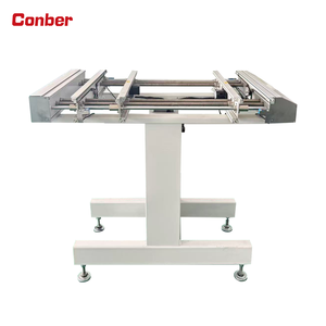 สายพานลำเลียงอัตโนมัติแบบสองรางสำหรับประกอบแผงวงจรพิมพ์ SMT ยี่ห้อ Conber พร้อมเครื่องถ่ายโอนแบบสองเลน ควบคุมด้วย PLC มอเตอร์ LED 220V อุปกรณ์อิเล็กทรอนิกส์ - Product Image 2