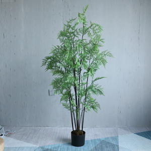 Venta al por mayor grande Artificial Fern maceta, decoración al aire libre falsos Fern árboles de palma - Product Image 3