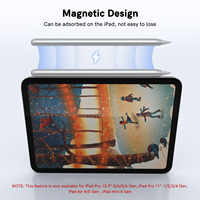Crayon Apple iPad haute performance Anti-Touch Charge rapide Multi-Fonction en alliage d'aluminium Rejet magnétique actif de la paume Tactile