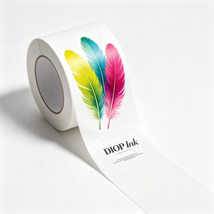Etiquetas Autoadhesivas de Papel Kraft, Pegatinas Personalizadas Impermeables, Rollo de Sellado Transparente, Logotipos Impresos, Publicidad - Product Image 1
