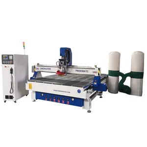 Fineworkcnc Atc Cnc Router dengan Gang Bor Cina Cnc Router Mesin Ukiran Kayu Harga