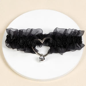Nouvelle Jarretière en <span class=keywords><strong>Dentelle</strong></span> à Volants <span class=keywords><strong>pour</strong></span> Femmes, Accessoire de Mode Streetwear <span class=keywords><strong>pour</strong></span> la <span class=keywords><strong>Cuisse</strong></span> - Product Image 6