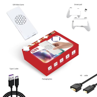 NKIWI G99 Console de Jeu Rétro avec 35 Émulateurs, Système EE4.7, 128 Go, 4K HD, Manette Sans Fil 2.4GHz, Console de Jeu Arcade TV Domestique