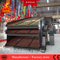 Single Deck Rock Stone Gold Kupfer Aggregat Vibrations sieb in Russland mit Kern motor und Pumpen komponenten für Erz anwendungen