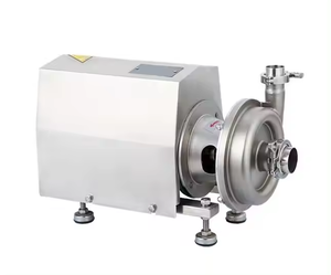 Pompe centrifuge <span class=keywords><strong>de</strong></span> sortie <span class=keywords><strong>à</strong></span> 90 degrés <span class=keywords><strong>de</strong></span> transfert <span class=keywords><strong>de</strong></span> liquide en acier inoxydable SS304 <span class=keywords><strong>à</strong></span> haute pression <span class=keywords><strong>de</strong></span> qualité alimentaire avec soupape <span class=keywords><strong>de</strong></span> décharge - Product Image 4