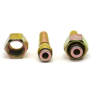 Hogedruk Hydraulische Slangfittingen Metrische Amerikaanse Britse Standaard Staaldraad Koolstofstaal Flexibele Slangbewerking - Product Image 4