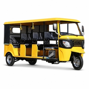 Tuk Tuk de Pasajeros, Diseño Espacioso con Múltiples Asientos, Taxis de 3 Ruedas con Mesa y Gran Distancia al Suelo para Transporte Urbano - Product Image 5