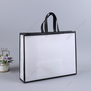 ถุงผ้านอนวูฟเวนสำหรับสัตว์เลี้ยงแบบพับได้ออกแบบโลโก้ได้ตามต้องการเป็นมิตรต่อสิ่งแวดล้อมใช้ซ้ำได้ - Product Image 4