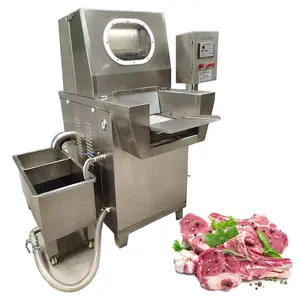 Otomatik tuzlu su enjeksiyon makinesi/balık tavuk sığır eti turşusu salamura enjeksiyon makinesi/et enjeksiyon makinesi